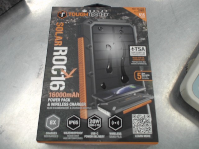 Toughtested solaroc16 16000mah