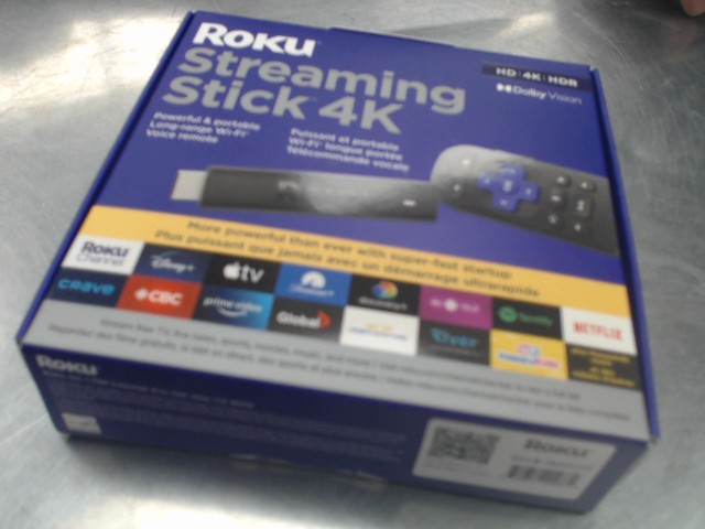 Roku streaming stick 4k