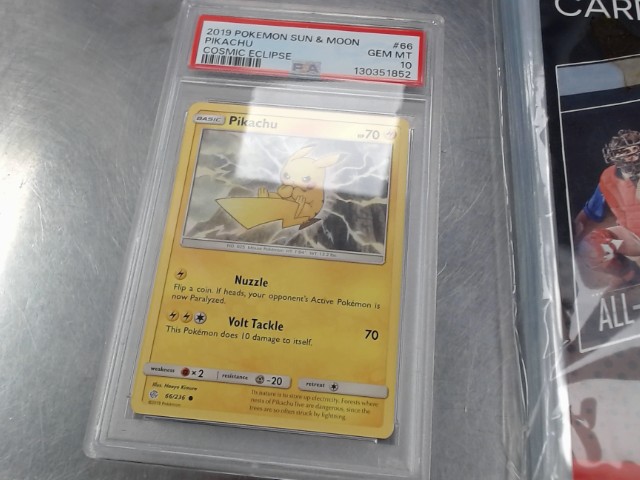 Pikachu cosmic eclipse psa 10