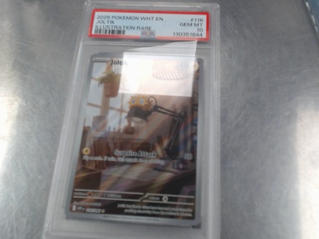 Joltik psa 10 white flare