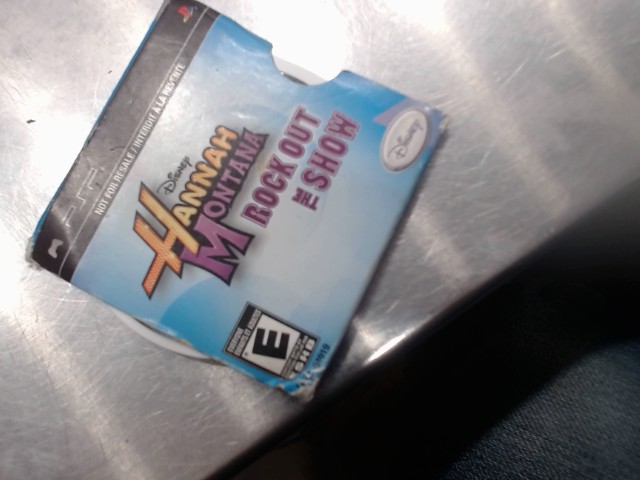 Hannah montana rock out show