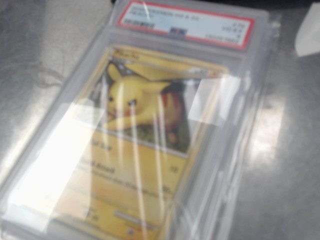 Pikachu h n gold 078 psa 4