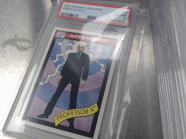 Marvel professor x psa 6
