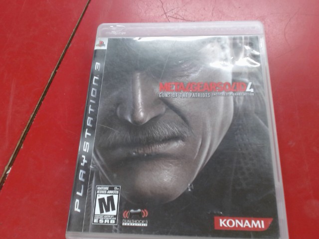 Metal gear solid 4 guns of the patriots