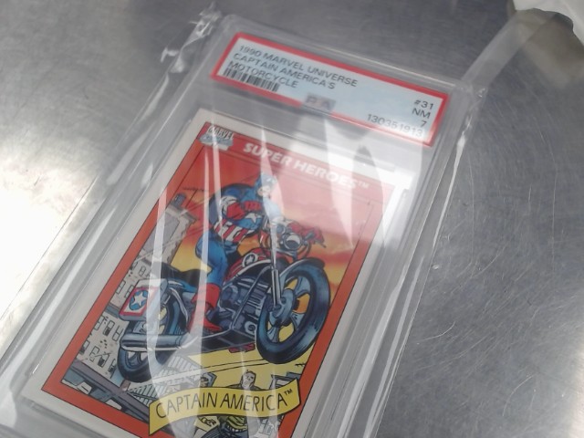 Captai america motorcycle psa 7