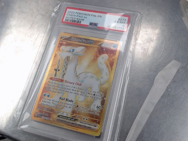 Chien pao ex gold psa 6