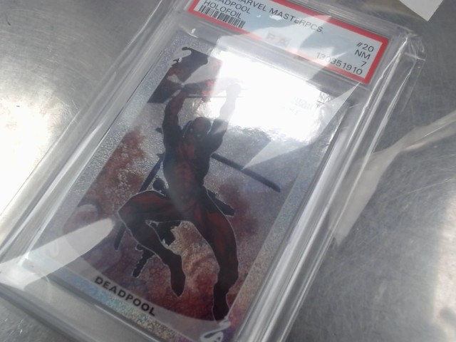 Deadpool holofoil psa 7