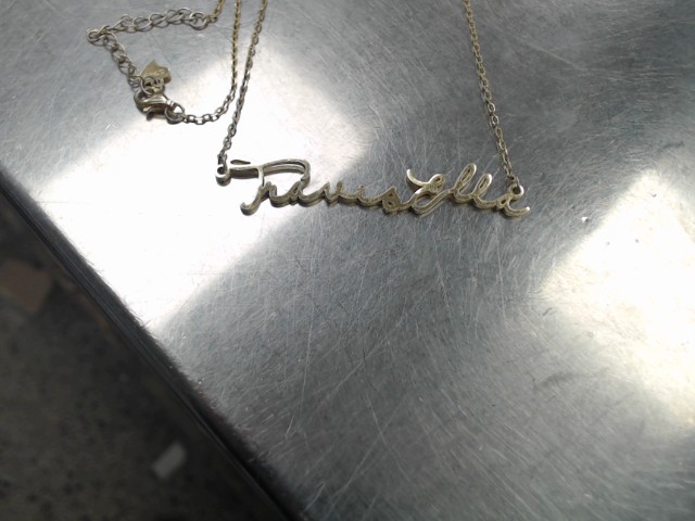 Chaine en argent dore 925 3.6g