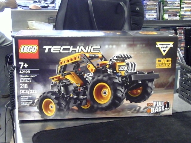 Lego formula mosnter jam digatron