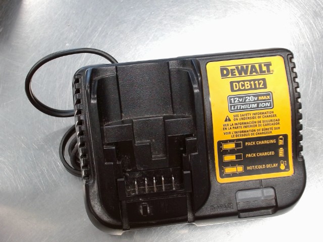 Chargeur dewalt 20v max