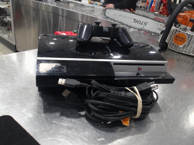 Console ps3 avec manette et fils