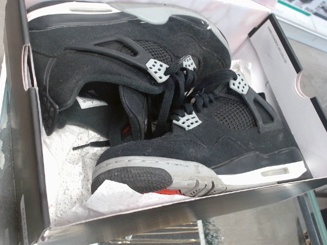 Jordan 4 retro se black canvas