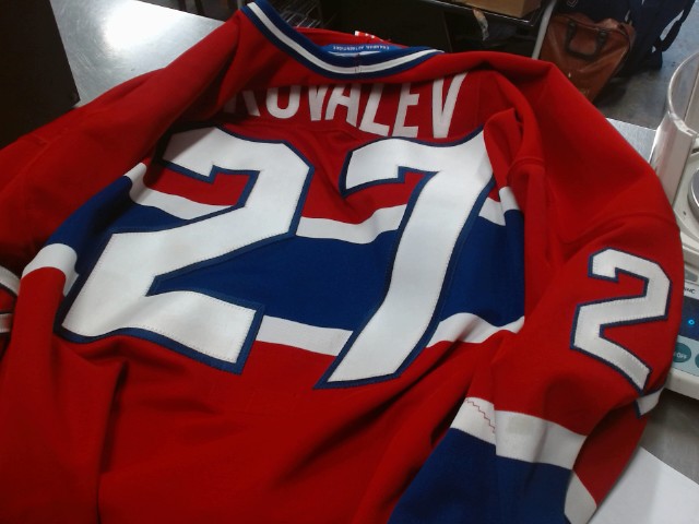 Kovalev jersey signed worn