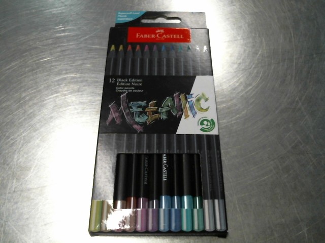 Crayons de couleur metallic superdoux