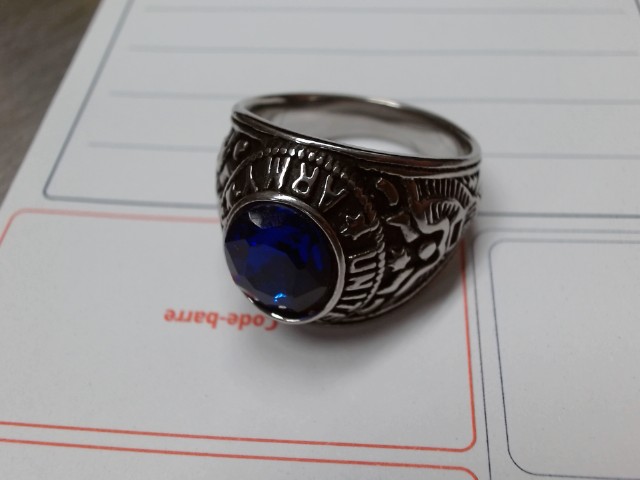 1x bague en stailess