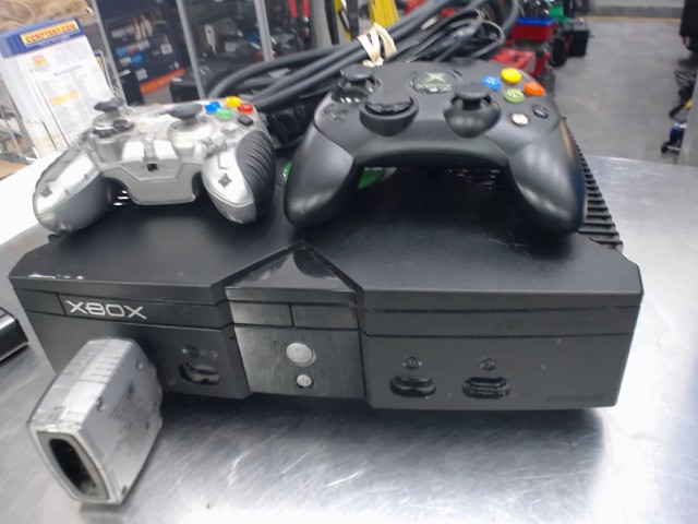 Xbox original avec fils + 2 man