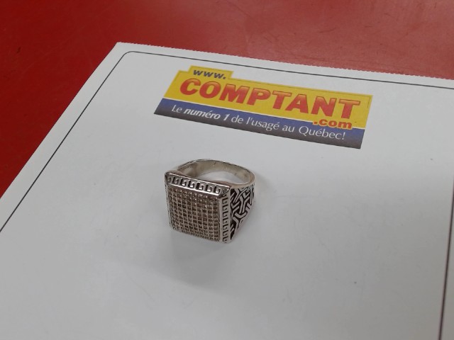 Bague en argent av pierres