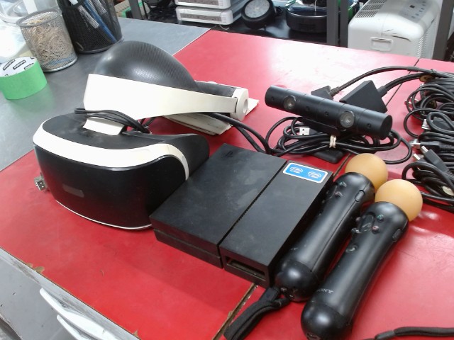 Vr ps4+2 manette move+fils+base