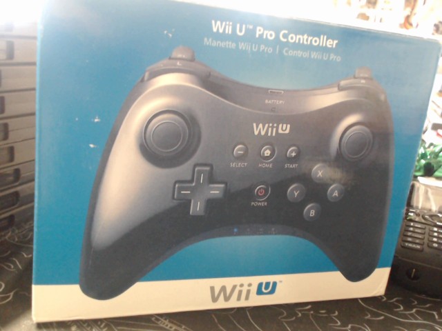 Wii u pro controller