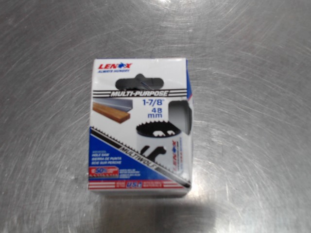 Meche de holesaw neuf 1-7/8