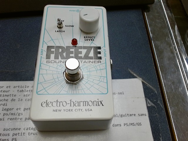 Sound retainer pedal freeze