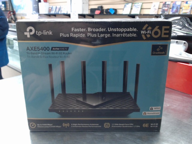 New in bow seald router 6e tplinkaxe5400