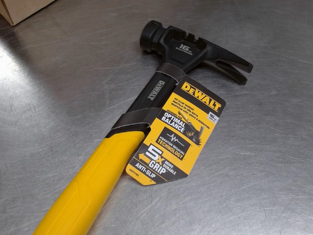 Marteau dewalt 16oz