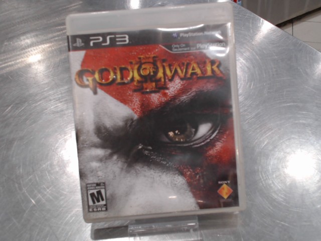 God of war jeu ps3