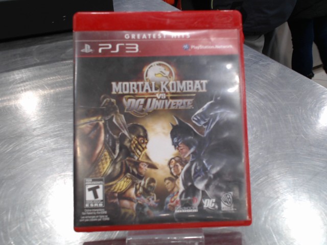 Mortal combat vs dc universe jeu ps3