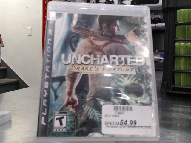 Uncharted drake fortune jeu ps3
