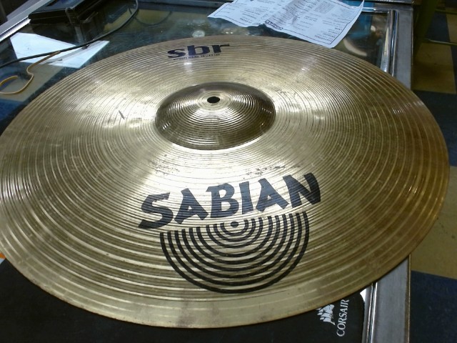 Sabian sbr crash ride 18 pouce