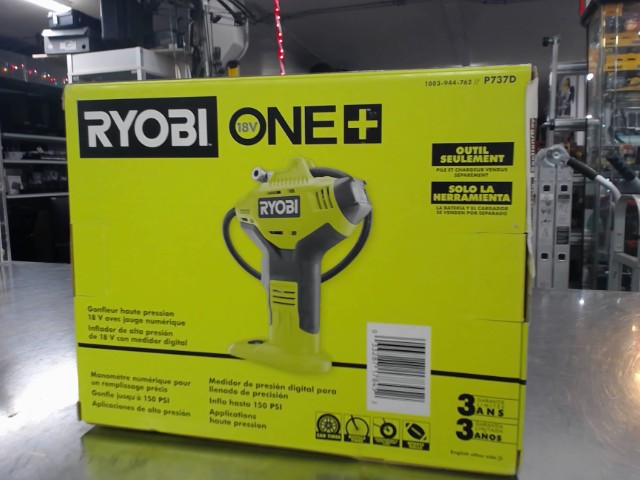 Baattery powered tire compressor