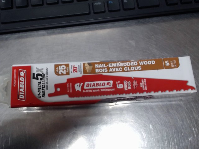 Lots de 25 lame scie vas a vien