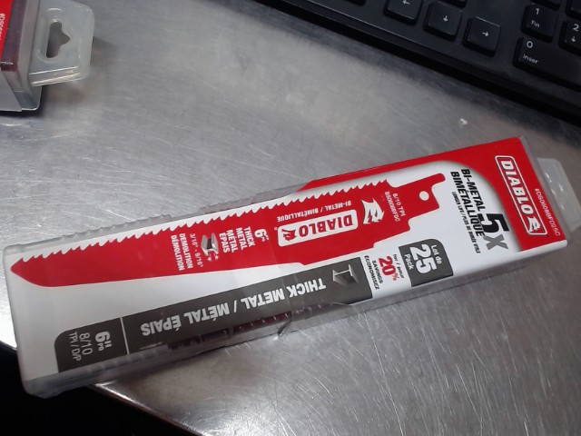 Lots de 25 lame scie vas a vien