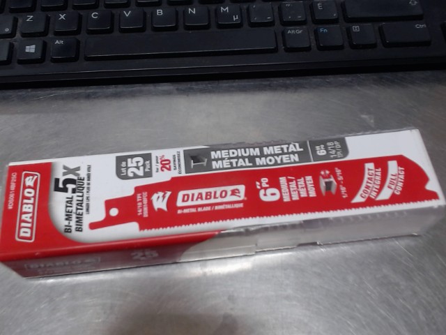 Lots de 25 lames scie va a vien