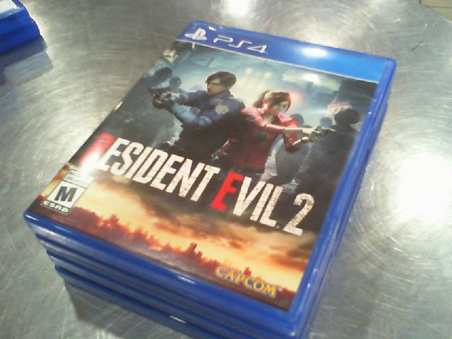 Resident evil 2 jeu ps4