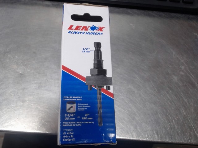 Arbre 2l holesaw compabiliter