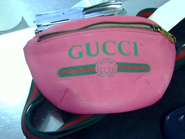 Sac banane gucci rose de luxe
