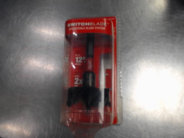 Switchblade selfeed bit