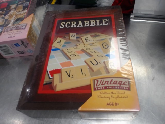 Vintage game collection scrabble