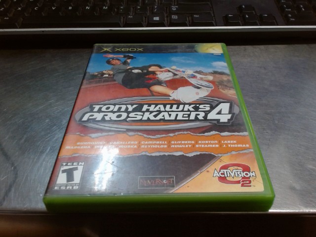 Tony hawk's pro skater 4