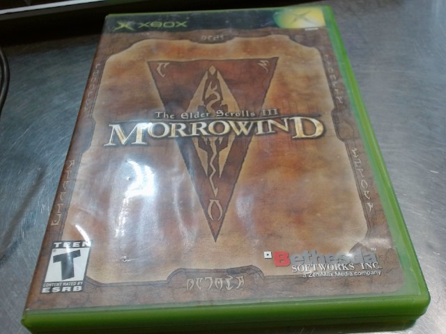 The elder scrolls 3 morrowind