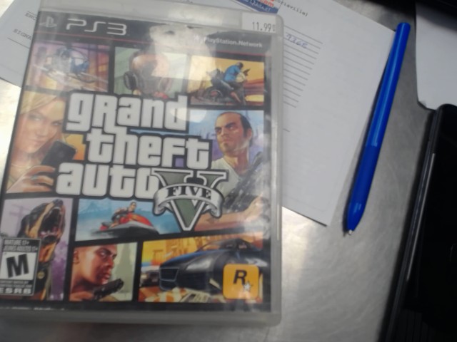 Grand theft auto five v