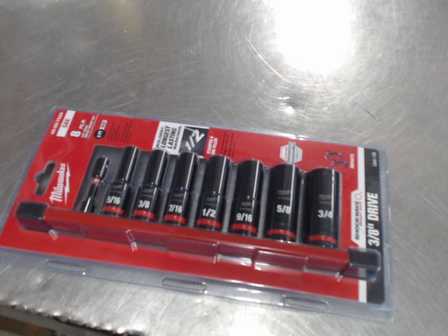 Kit de douille 8 morceaux