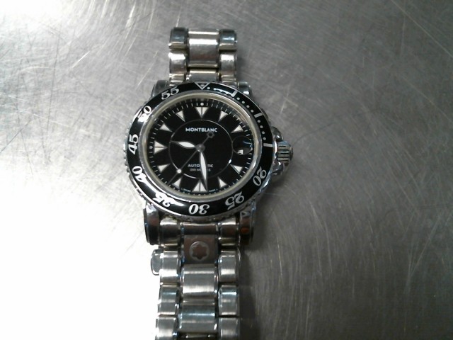 Montre automatique mont-blanc dial noir
