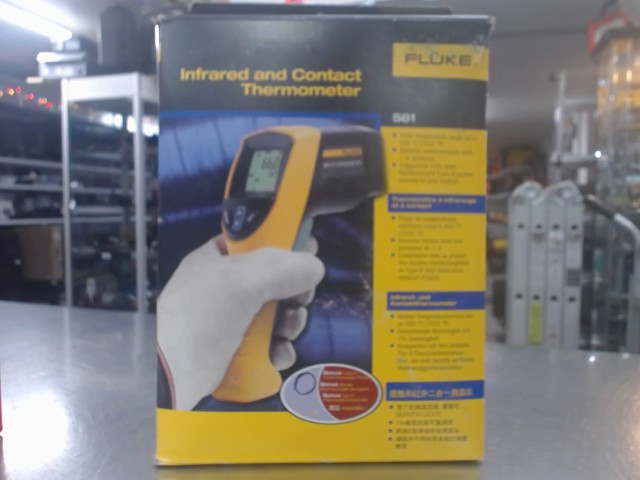 Infrared and contact thermometer fluke