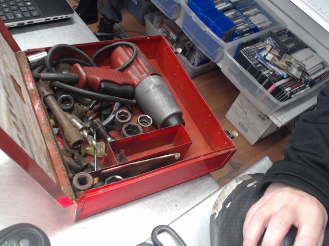 Impact wrench + pinces