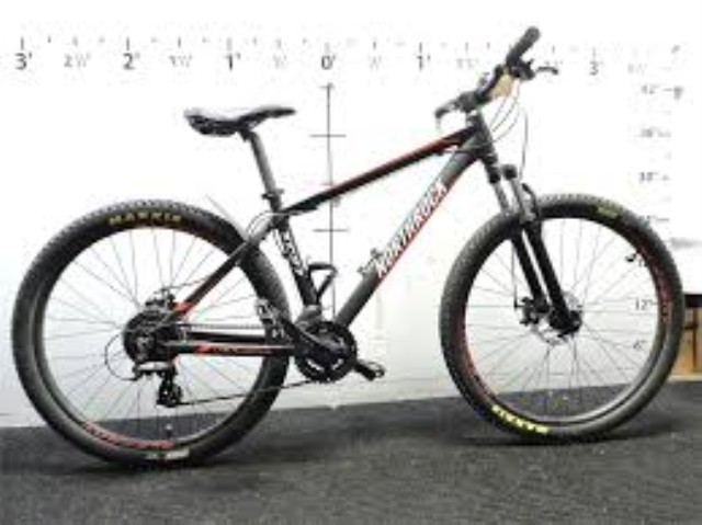 Velo noir et rouge northrock