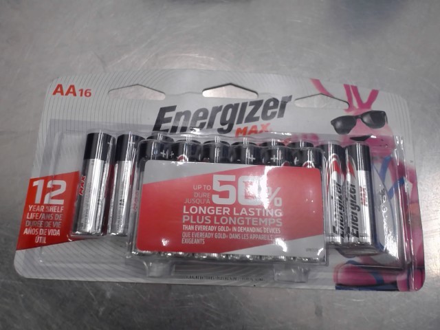 Paquet 16 batteries energizer new
