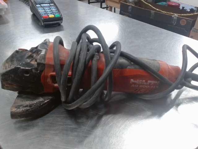 Hilti eletric angle grinder used
